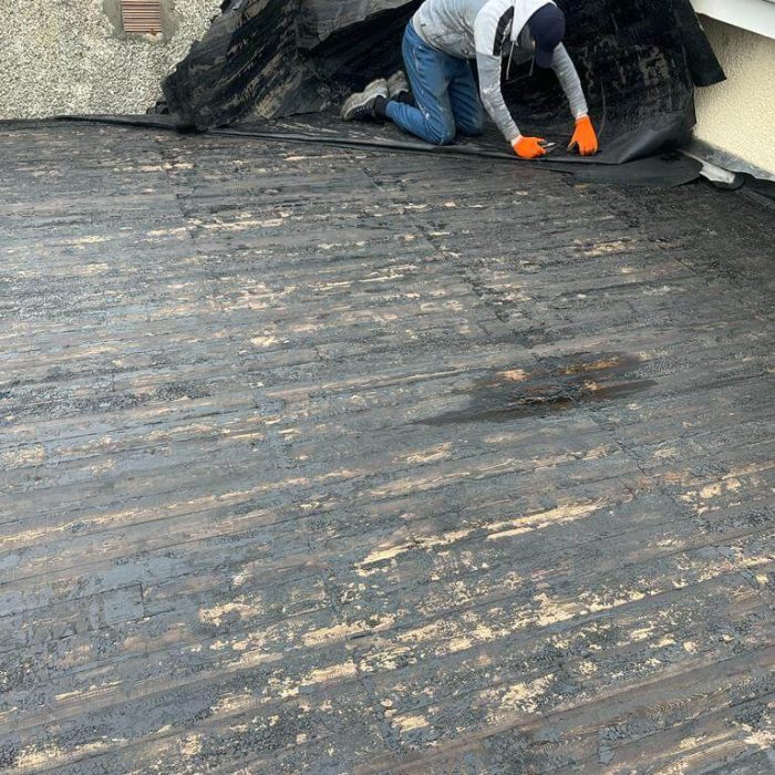 flat roofing kilmarnock before